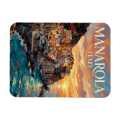 Manarola Italien Magnet (Horizontal)