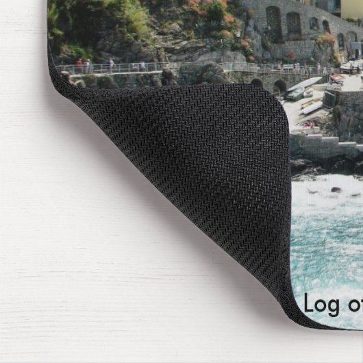 Manarola, Italien Mousepad (Ecke)
