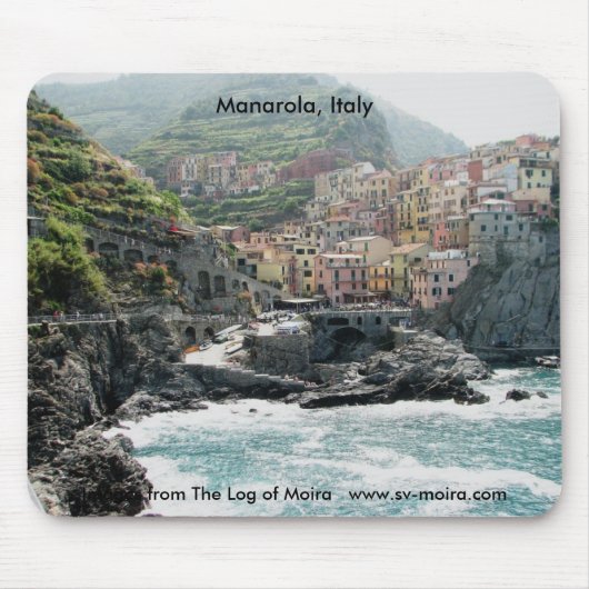 Manarola, Italien Mousepad (Vorne)