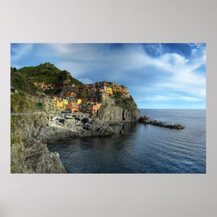Manarola, Italien Poster