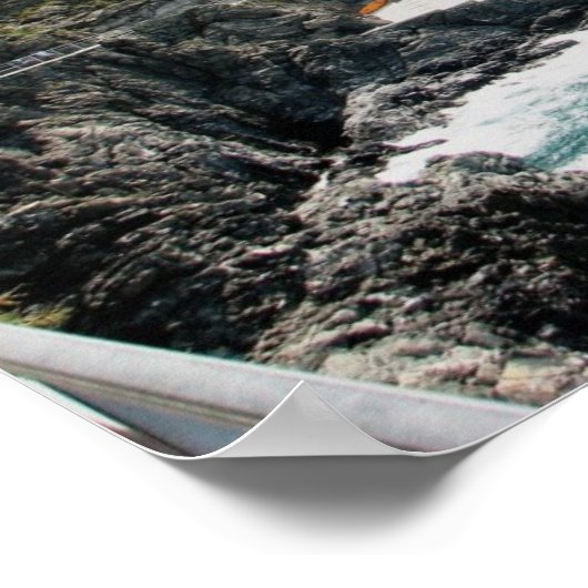 Manarola, Italien Poster (Ecke)