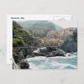 Manarola, Italien Postkarte (Vorne/Hinten)