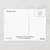 Manarola, Italien Postkarte (Rückseite)