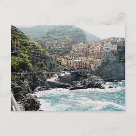 Manarola, Italien Postkarte (Vorderseite)
