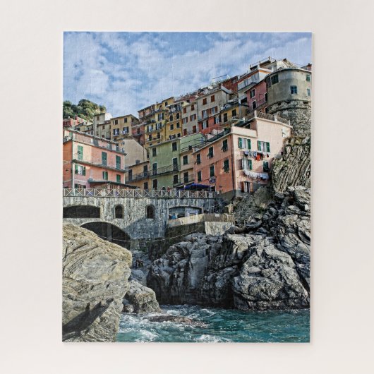 Manarola Italy Travel Adventure - 16x20 - 520 pc Puzzle (Vertikal)
