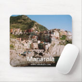 Manarola Panoramic View Mousepad (Mit Mouse)