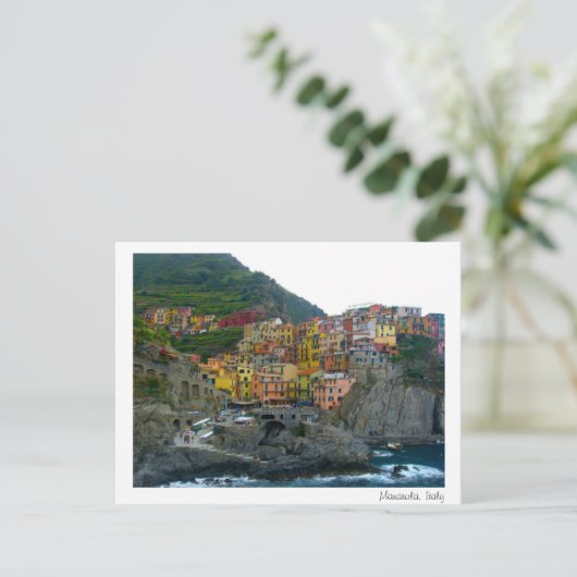 Manarola Postcard Postkarte (Stehend Vorderseite)