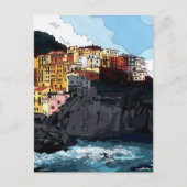 Manarola Postkarte (Vorderseite)