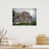 Manarola - The Cinque Terre - Italien Poster (Küche)