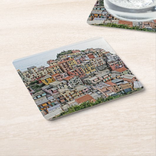 Manarola - The Cinque Terre - Italien Untersetzer (angewinkelt)