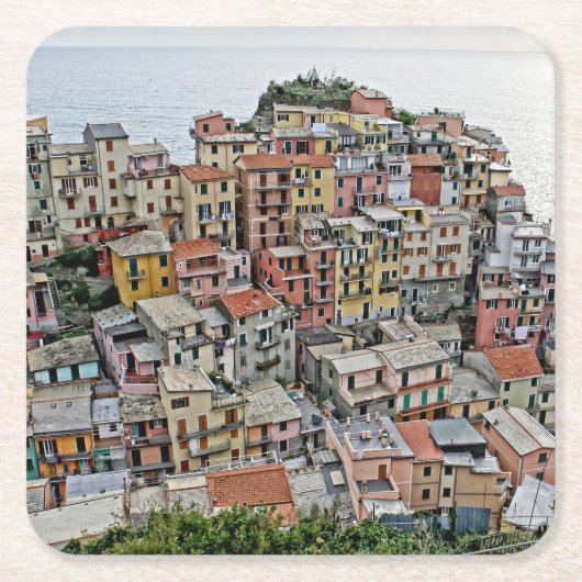Manarola - The Cinque Terre - Italien Untersetzer (Vorderseite)