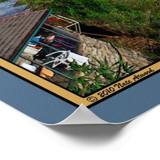 Manarola Town Poster (Ecke)