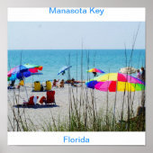 Manasota Gulf Beach Poster (Vorne)