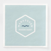 Manasquan Beach Abzeichen Napkins Serviette (Vorderseite)