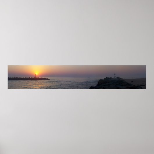 Manasquan Inlet at Dawn Poster (Vorne)