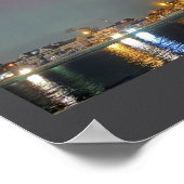 Manasquan Inlet Aurora Borealis Poster (Ecke)