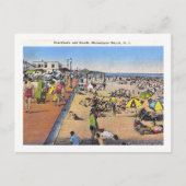 Manasquan, New Jersey, Boardwalk, Vintag Postkarte (Vorderseite)
