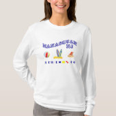 Manasquan NJ - Seerechtschreibung T-Shirt (Vorderseite)