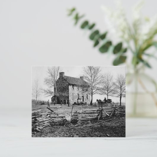 Manassas Battlefield First Battle PD Postkarte (Stehend Vorderseite)