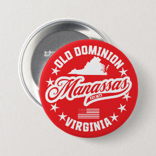 Manassas, Virginia Button