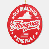 Manassas, Virginia Keramik Ornament (Links)