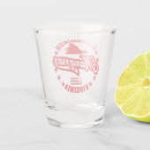 Manassas, Virginia Schnapsglas (Rückseite)