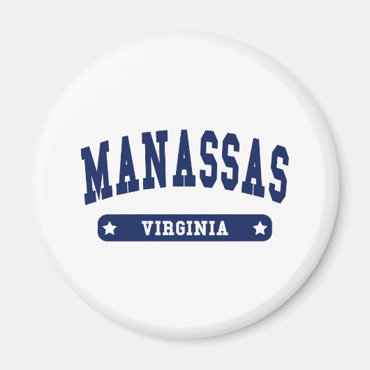 Manassas Virginia Uni Style T-Shirts Magnet (Vorne)