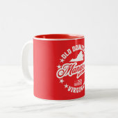 Manassas, Virginia Zweifarbige Tasse (Vorderseite Links)