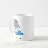 Manatea | lustige Comic-Tee-Tasse Kaffeetasse (Vorderseite Links)