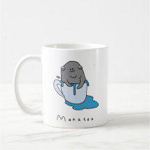 Manatea | lustige Comic-Tee-Tasse