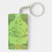 Manatedesign auf Schlüsselanhänger (Rückseite)