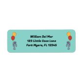 Manatee and Balloons Custom Birthday Party (Vorne)