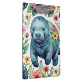 Manatee Baby Shirt Klemmbrett (Rechts)