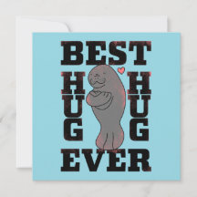 Manatee - Best Hug Ever - Hug - ASL Design