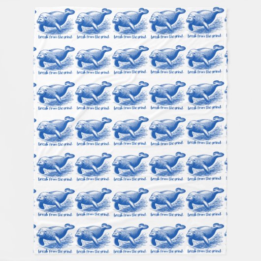 Manatee BFTG Fleecedecke (Vorderseite)