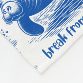 Manatee BFTG Fleecedecke (Ecke)