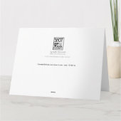 Manatee Birthday Letztes Stück Kuchen Lady - BIG Karte (Rückseite)