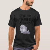 Manatee Designs für Männer Floaty Potato Sea Co T-Shirt (Vorderseite)