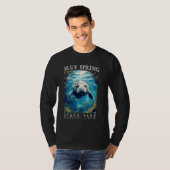 Manatee Encounter Blue Spring Underwater Haven Flo T-Shirt (Vorne ganz)