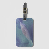 Manatee Florida Schwimmbad Foto Niedlich Gepäckanhänger (Vorderseite Vertikal)