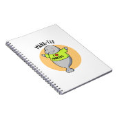 Manatee Funny Animal Pun Notizblock (Rechte Seite)