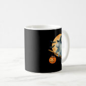 Manatee Hexe Hat Pumpkin Halloween Kostüm Men Wo Kaffeetasse (VorderseiteRechts)