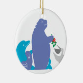 Manatee Holiday Ornament (Rechts)