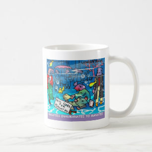 Manatee Inhumatee Funny T-Shirts Tasse Cards Etc