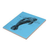 Manatee-Keramik Fliese (Seite)