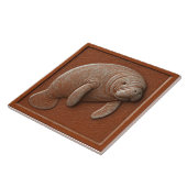 Manatee - Keramik Tile Fliese (Seite)