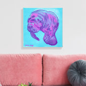 Manatee Leinwanddruck (Insitu (Wohnzimmer))