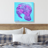 Manatee Leinwanddruck (Insitu (Schlafzimmer))