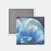Manatee Magnet (Vorderseite/Rückseite)
