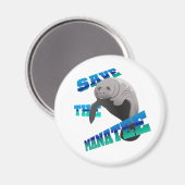Manatee Magnet (Vorderseite/Rückseite)